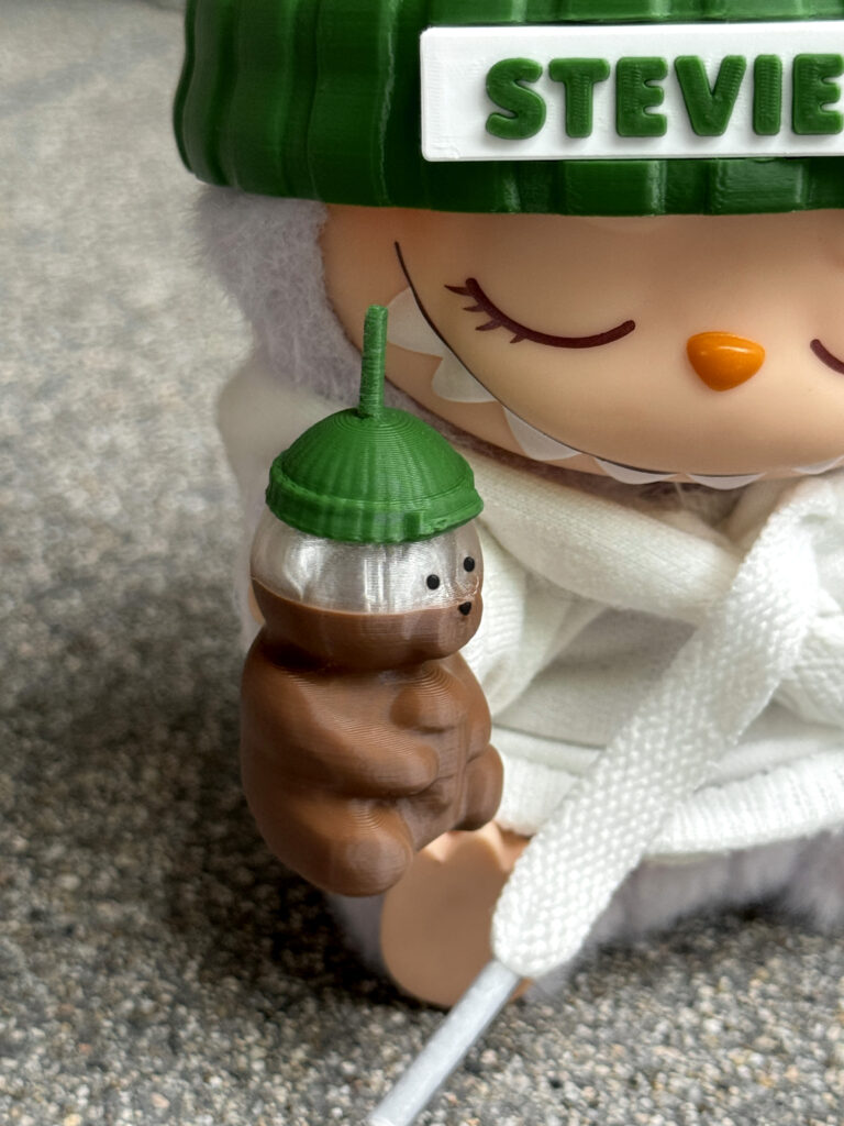 Labubu starbucks bear cup